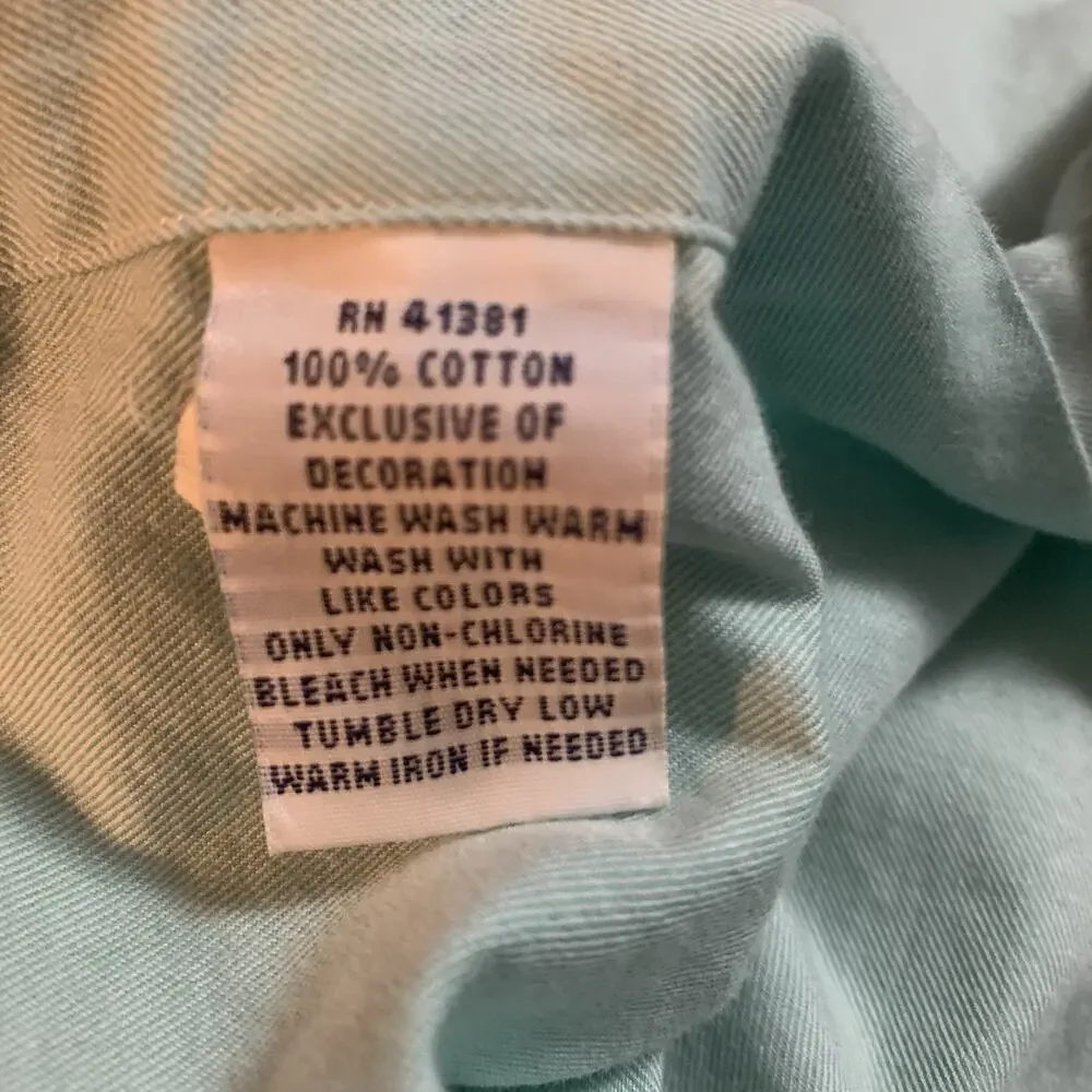 Polo Ralph Lauren Slim Fit Mint Green Button Down Shirt Long Sleeve Men’s XL